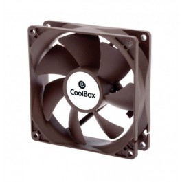 Ventilador auxiliar coolbox 8cm - 1600rpm - color negro