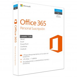 Microsoft office 365  personal esd (descarga directa) 1 año