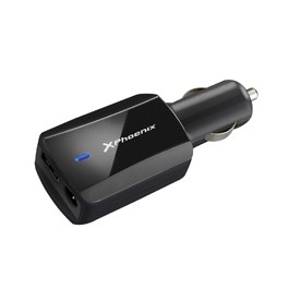 Cargador adaptador universal 90w phoenix phlaptopcarcharger para coche - vehiculo -  mechero para portatil - netbooks -  puerto