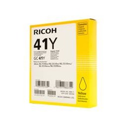 Cartucho gel ricoh gc - 41y amarillo (2500 pag)