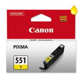 Cartucho tinta canon cli - 551y amarillo mg6350 - mg5450