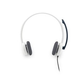 Auriculares con microfono logitech headset h150 blanco