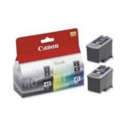 Multipack canon pg - 40 -  cl - 41 ip1200 -  ip1300 -  ip2500 -  mp160 -  mp220 -  mp450 -  mp460 -  mx300 blister