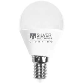 Bombilla led silver electronic esferica decorativa 7w70w -  e14 -  5000k -  620 lm -  luz blanca -  a+