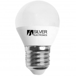 Bombilla led silver electronic esferica decorativa 7w70w -  e27 -  5000k -  620 lm -  luz blanca -  a+