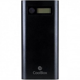 Bateria externa portatil power bank coolbox 20100 mah usb tipo c powerdelivery
