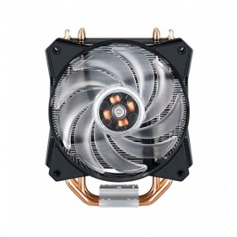 Ventilador cpu cooler master master air ma410p rgb - 158.5mm altura -  compatibilidad multisocket